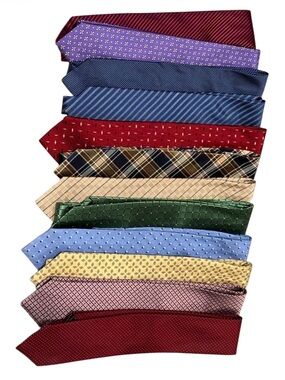 12 Men's Assorted Neckties Ties